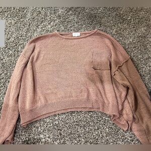 Women's Tan Sweater